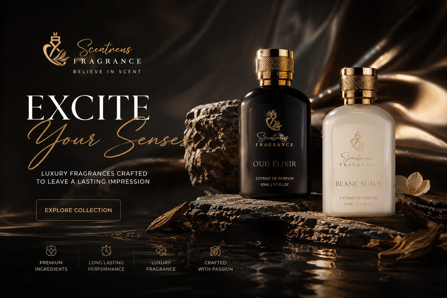 Scentreus Extrait de Parfum Showcase Banner
