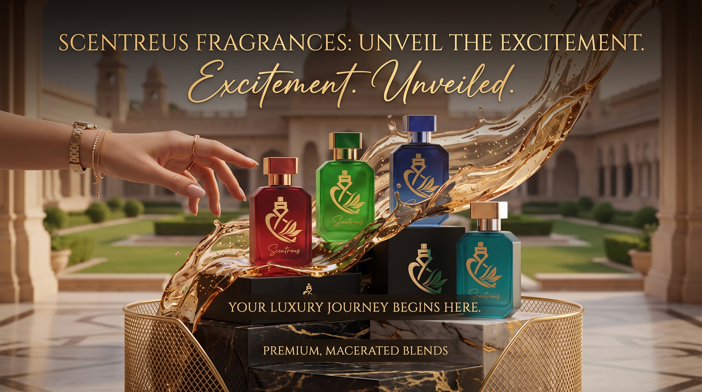 Scentreus Artisanal Collection Showcase Banner
