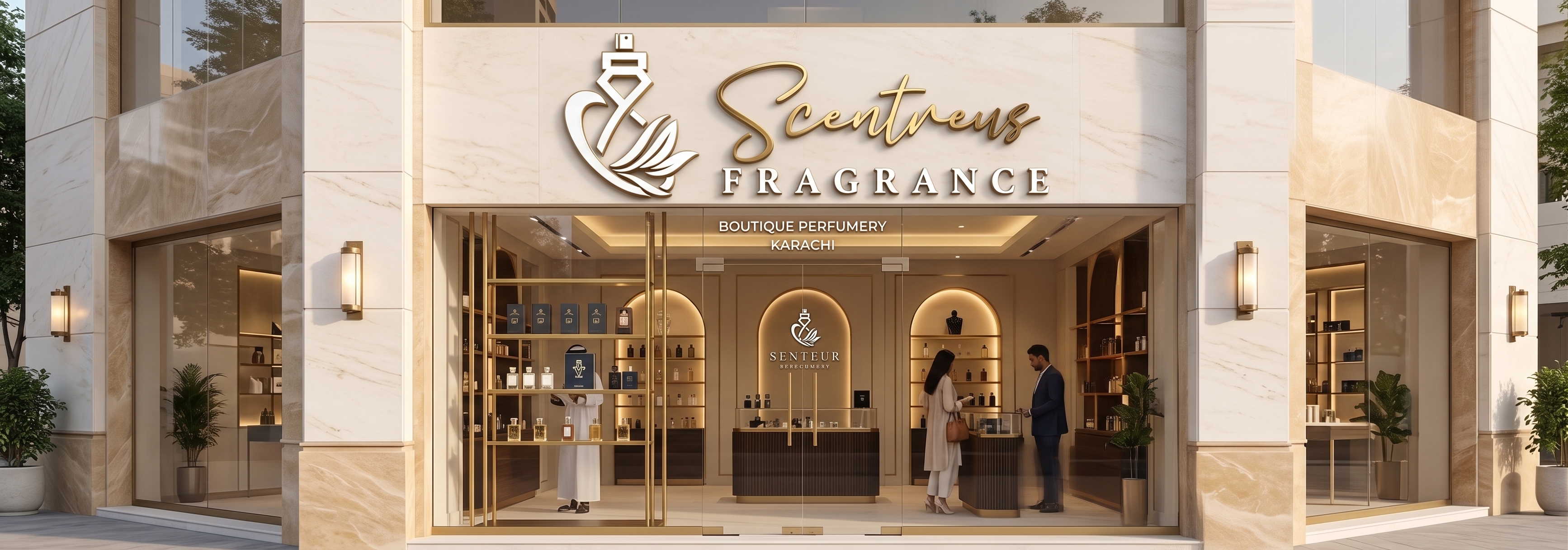 Scentreus Fragrance Main Luxury Hero Campaign Banner